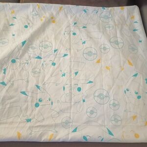 Pokemon Pikachu Themed Bedding Flat Sheet Size Twin